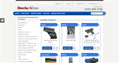 Desktop Screenshot of iberiaxtras.com